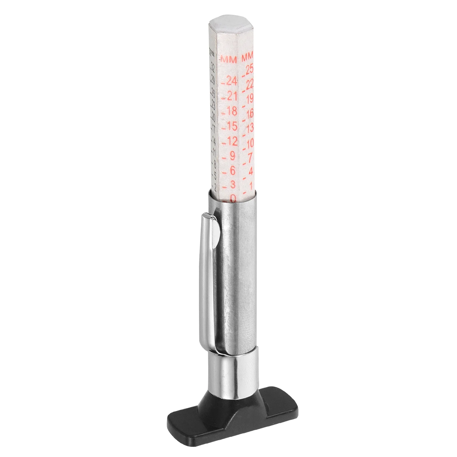 0-25 مللي متر أداة قياس عمق فقي الإطارات قياس دقيق متعدد الاستخدامات المركبات المحمولة دائم العملي قياس عمق الإطارات