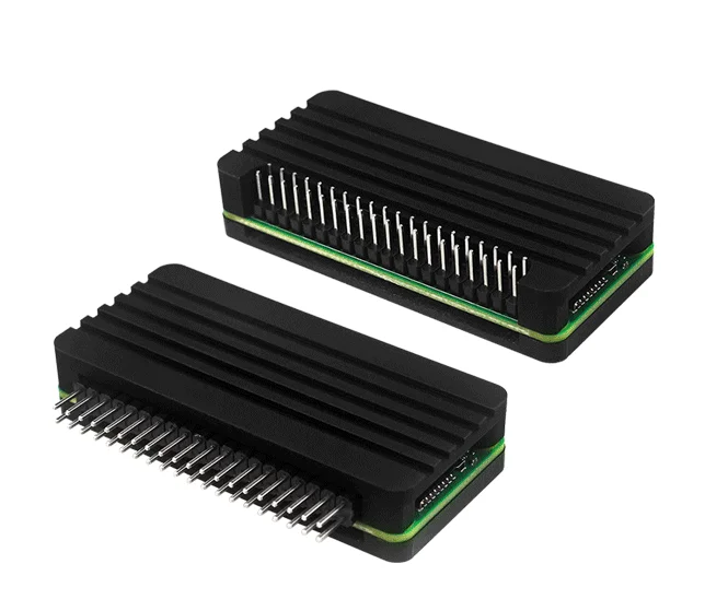 Acrylic and Aluminum Alloy Shell For Zero Raspberry Pi 2w Shell Protective Shell Curved Needle/Straight Needle Protection Case