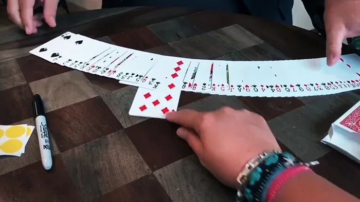 Close up Magia Mickael Chatelain PICK ME Magic Tricks Gimmicks Card Magic Decks Beginner Magic Props Fun Mentalism Illusions