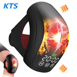 KTS Knee Massager Wireless Laser Therapy Device for Knee Pain Relief 70 Laser Diodes for Arthritis 2 Levels Heating Therapy