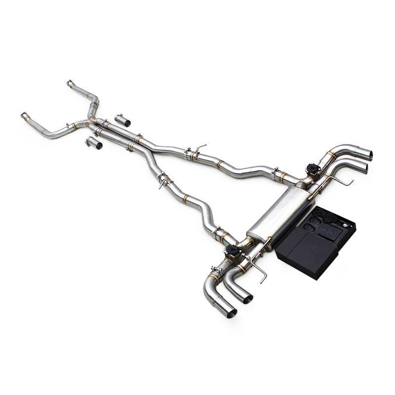 Yooking Valvetronic Catback Exhaust For BMW 750/750i 4.4T 2016-2019 Active X Pipe Sound Control Muffler Exhaust Pipe