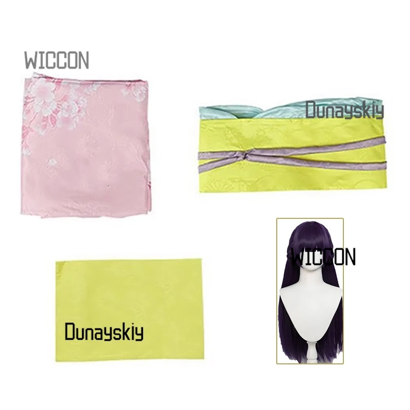 $*()My Happy Marriage COS - Kimono Yukata Set  Sakura Season Seisen Miyo Costume  Wig Summer Anime Festival Shop1104190056 Store