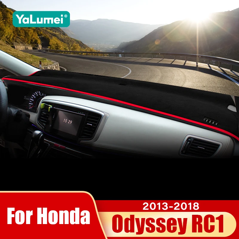 Pare-soleil pour tableau de bord de voiture, pour Honda Odyssey RC1 2013 2014 2015 2016 2017 2018, couverture de tableau de bord, tapis antidérapant, accessoires