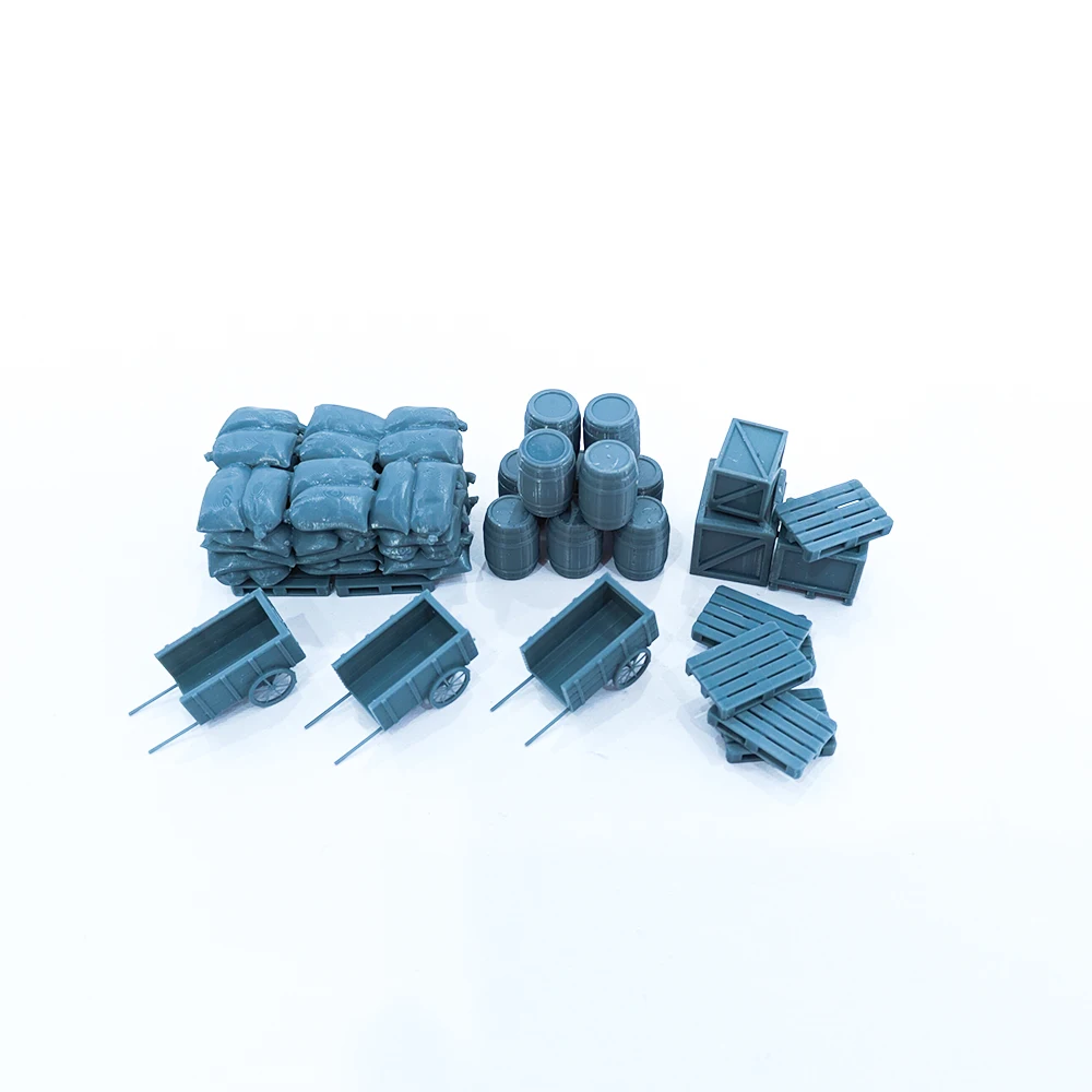 Warehouse Accessories Set  Yao's Studio LYTS015 1/120 1/160 1/220 1/87 TT Scale  Model Railway Scenery