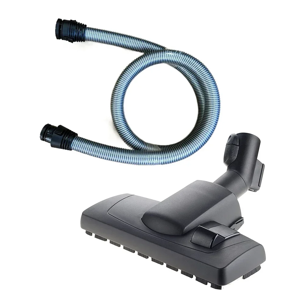 

1set 2M Hose With Nozzle For Miele CX Series Vacuum Cleaners Home Improvement Cleaning Floor Nozzle Hose Replacement Kit