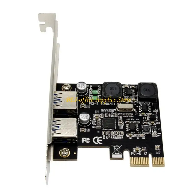

Порты A9LC 2 PCI-E-USB Card Card PCI для Express Desktop Внешнее управление внешним управлением