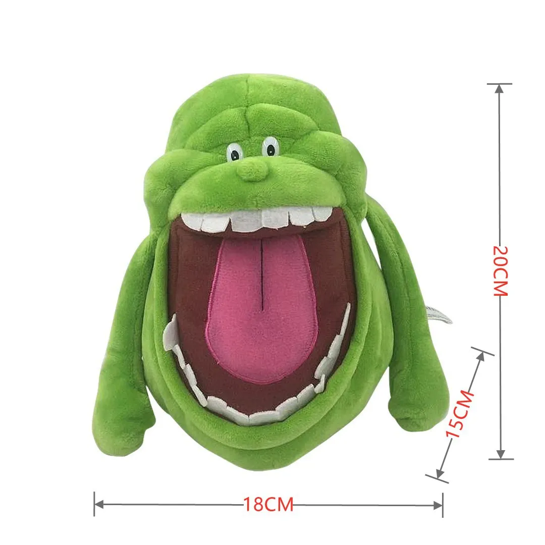 Di alta qualità 20cm verde Ghostbusters peluche carino fantasma farcito bambola giocattoli per i bambini