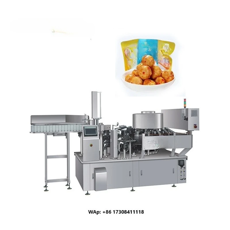 Multi-Function Machine Automatic High-Speed Wrapping Pouch Vacuum Seal Food Grade Plastic Embossed Nylon PE Heat Seal Customized