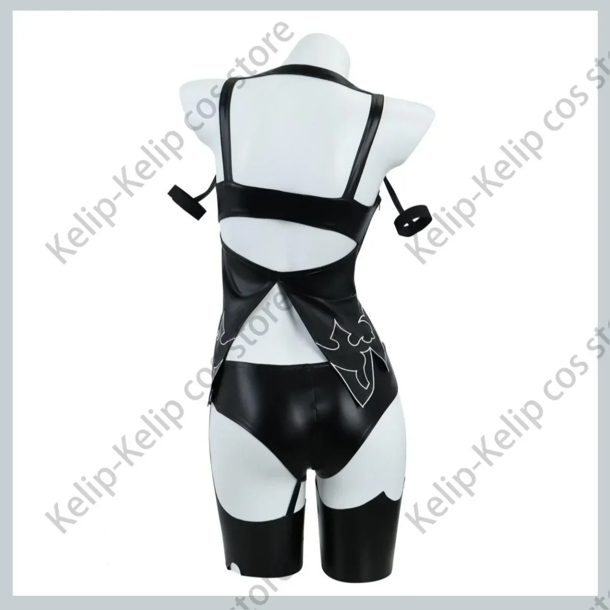 Аниме-игра NieR:Automata YoRHa Type A No 2 Косплей Костюм A2 Парик Черные топы из искусственной кожи Шорты Женский сексуальный карнавальный костюм для Хэллоуина