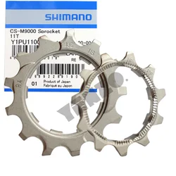 Genuine Shimano 11 Speed XTR M9000 Sprochet Wheel 11T/13T/15T Lockring&Spacer 11 Speed M9001 Useable