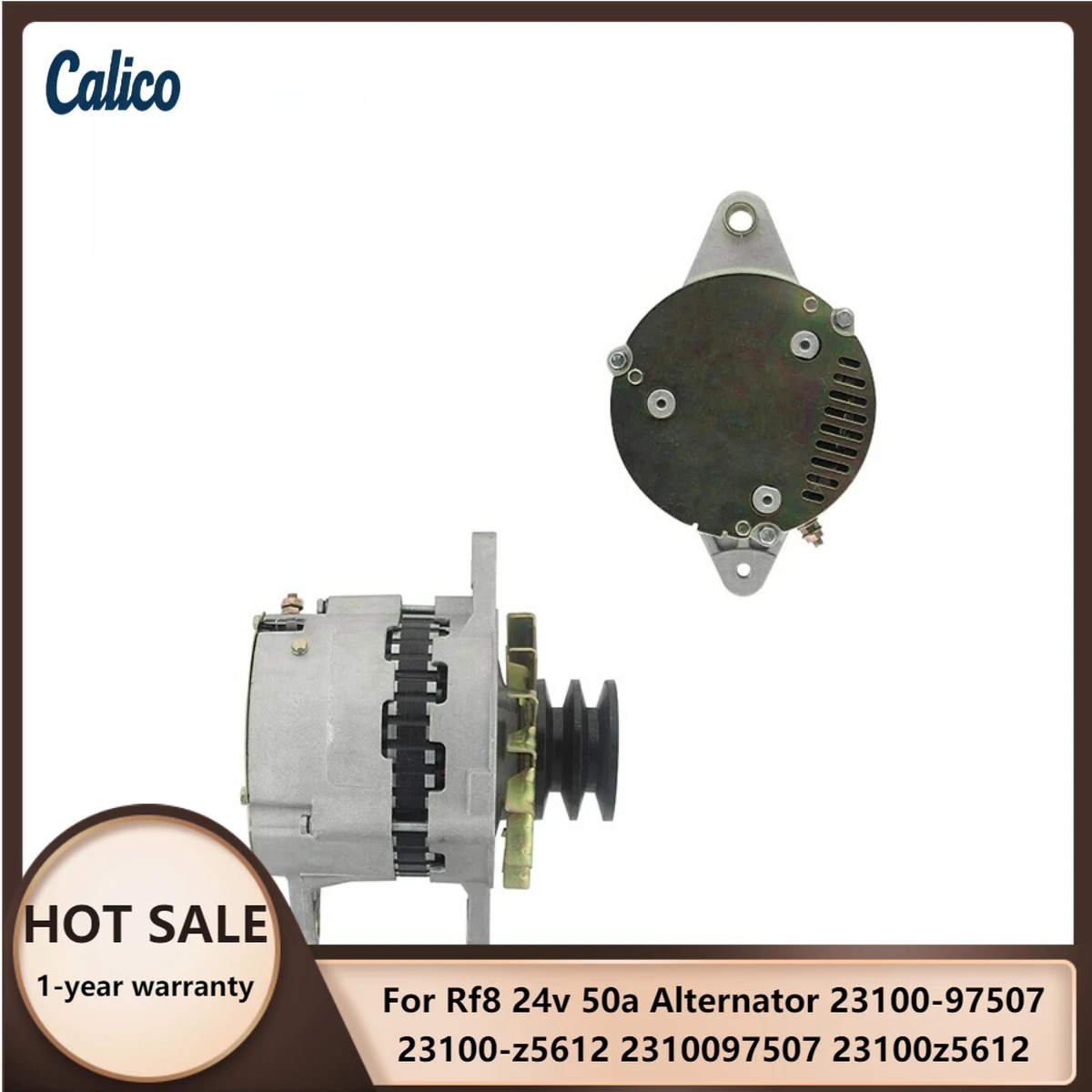 

Высококачественный выбор материалов для генератора Rf8 24v 50a 23100-97507 23100-z5612 2310097507 23100z5612