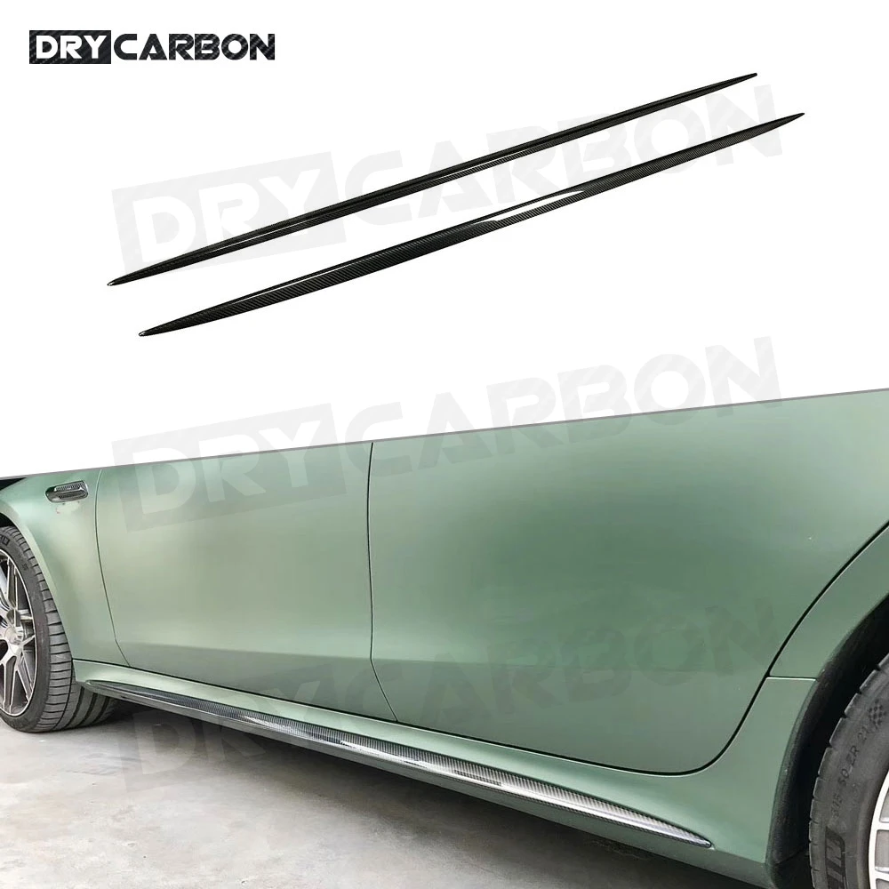 

For Mercedes Benz AMG GT43 GT50 GT53 2019 2020 2021 2022 2023 Side Skirts Door Bumper Trim Cover Aprons Car Styling Kits