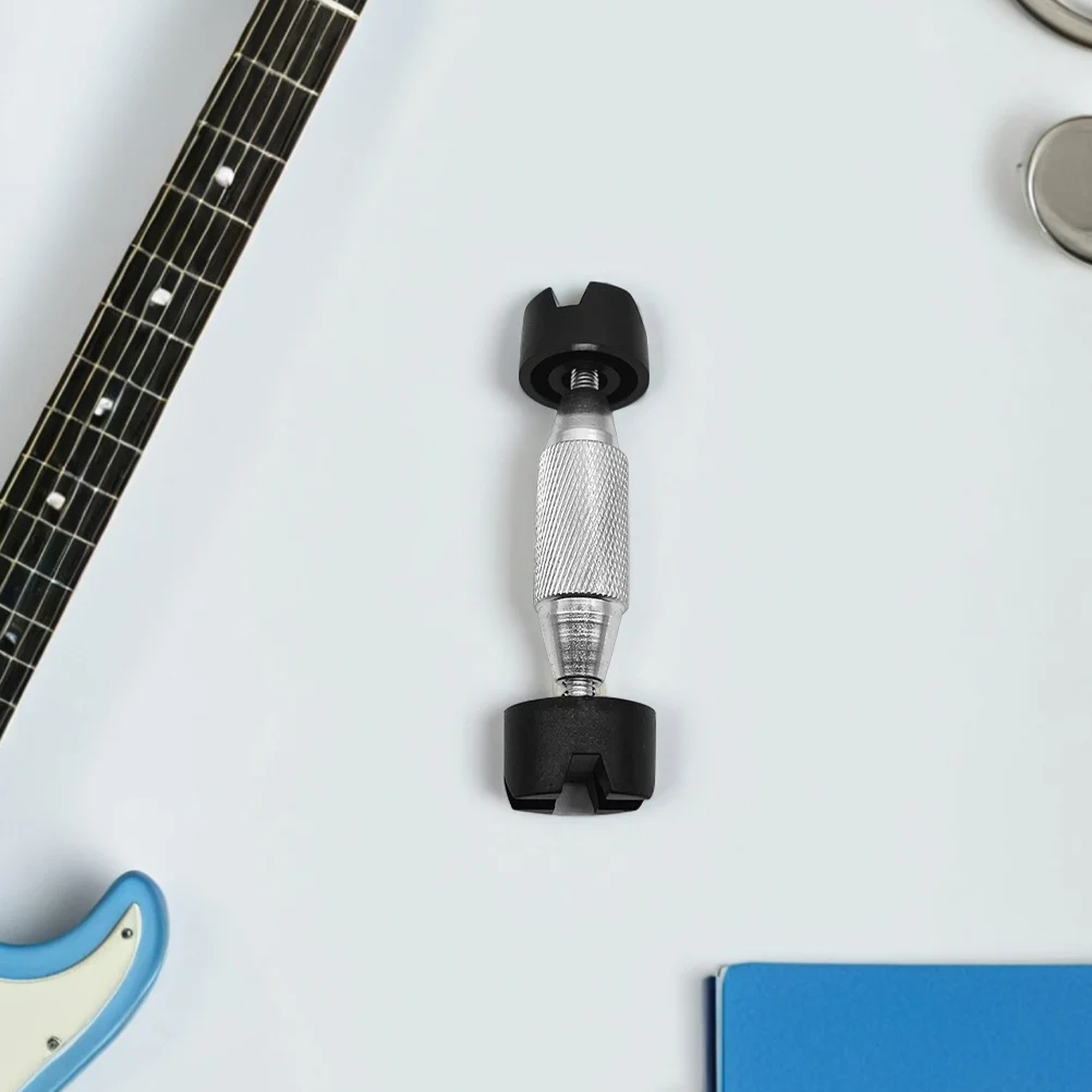 

Classical Guitar Repair Tool Durable Aluminum Alloy Rubber Brace Clamp for Acoustic Guitar Bridge Instrument Repair