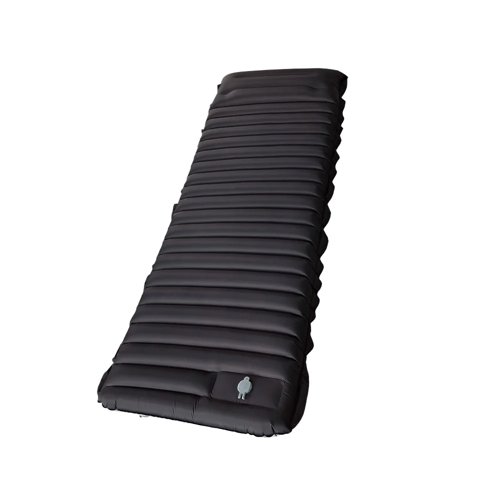 وسادة نوم خفيفة الوزن ومحمولة مخصصة من مادة البولي يوريثان الحراري، مضخة قدم متينة لمدة دقائقين، مقاومة للماء للتخييم