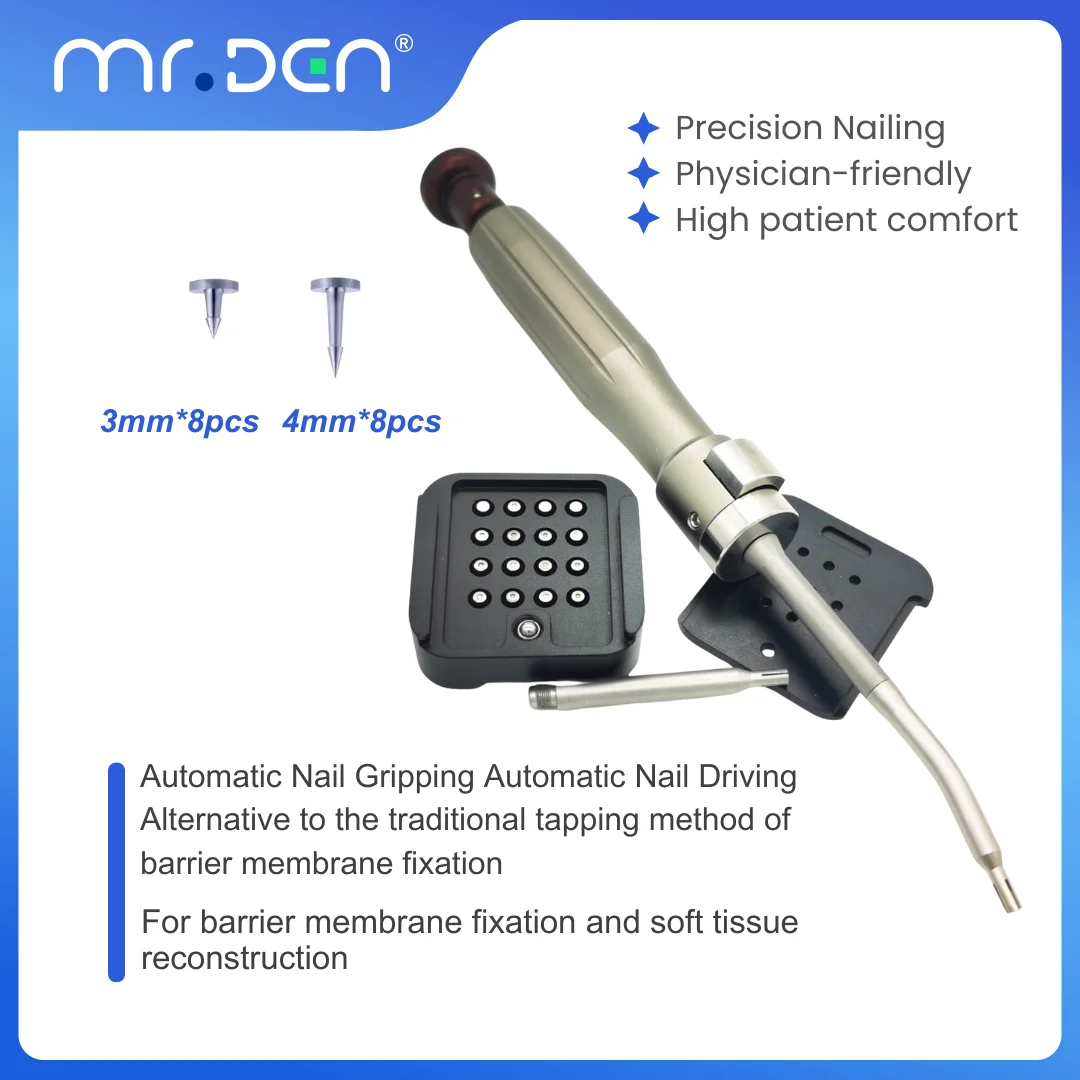 High Quality Dental GBR Bone TAC Pins Gun - Automatic Titanium Tacks Membrane Guide Fits Surgident Dental Instrument