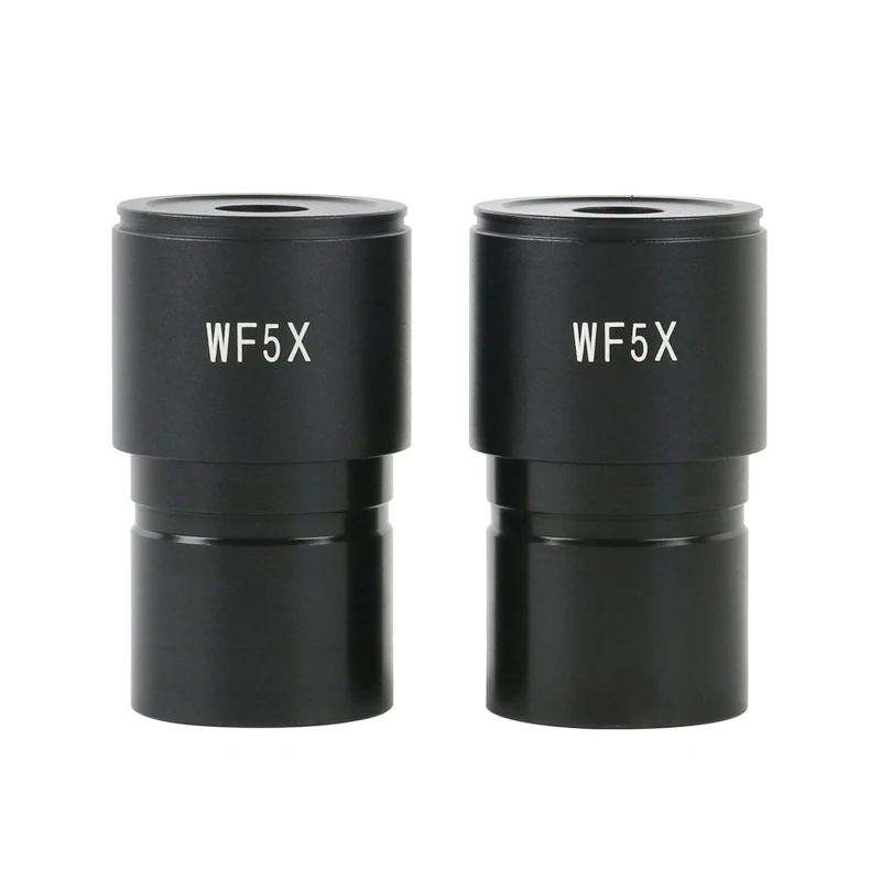 One Pair WF10X WF15X WF20X WF25X WF30X 20mm 15mm 10mm 9mm WF10X/20 High Eye-point Eyepiece For Stereo Microscope Wide Field