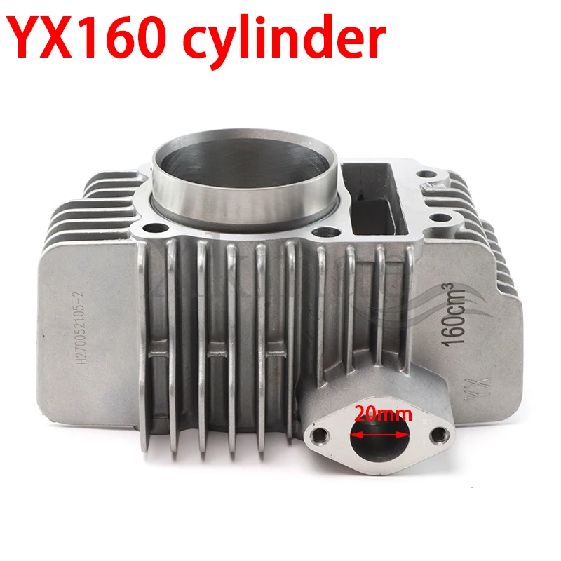 YX160 cylinder is suitable for 60mm bore YinXiang YX 160cc engine parts Dirt Pit bicycle BSE Kayo SSR SDG