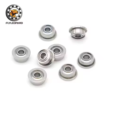 MF52ZZ Flange Bearing 2x5x2.5 mm ABEC-7 ( 10 PCS ) Miniature Flanged MF52 Ball Bearings MF63 MF74 MF105 MF106 MF115 MF128 ZZ