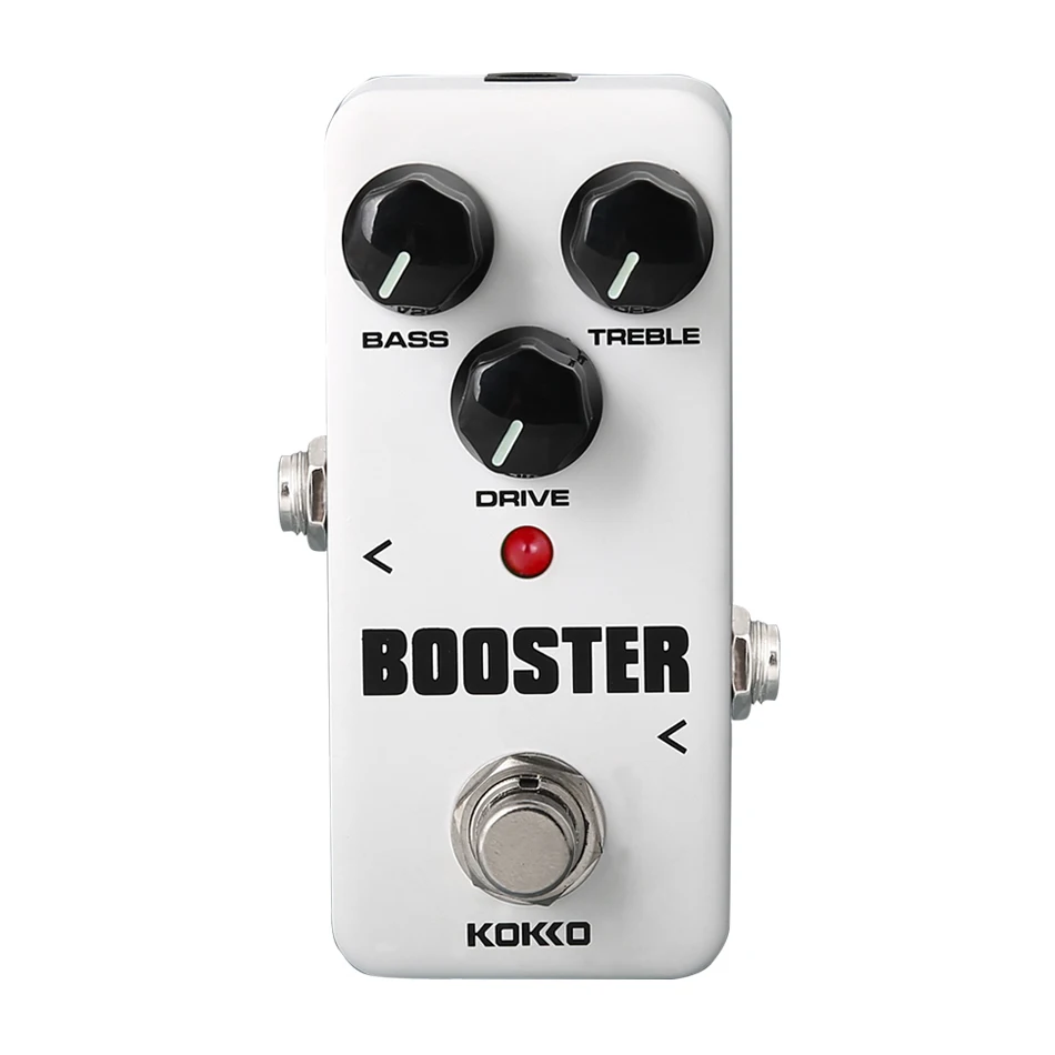 KOKKO FBS2 Mini EQ Boost Pedal, 2-Band EQ Control, True Bypass, Aluminum Alloy Shell