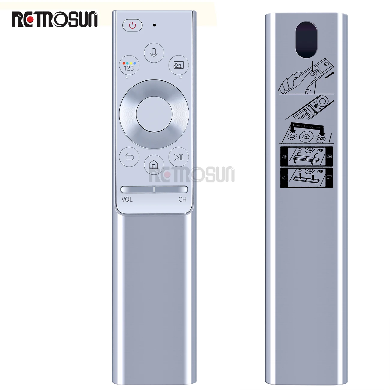 Voice Remote Control BN59-01300F BN59-01300J Compatible with Samsung BN59-01300H BN59-01300G BN59-01300L Smart QLED Series TV