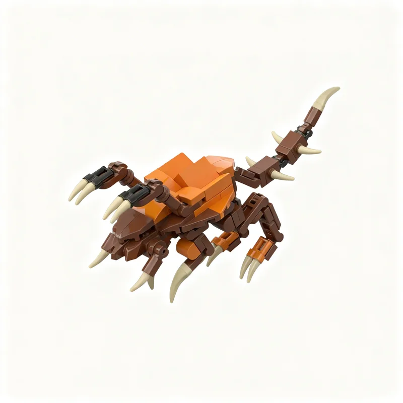 114PCS MOC Game Series Zerg Zergling Model Premium Display Assembly Building Blocks DIY Creative Gift Collectible Collection Set