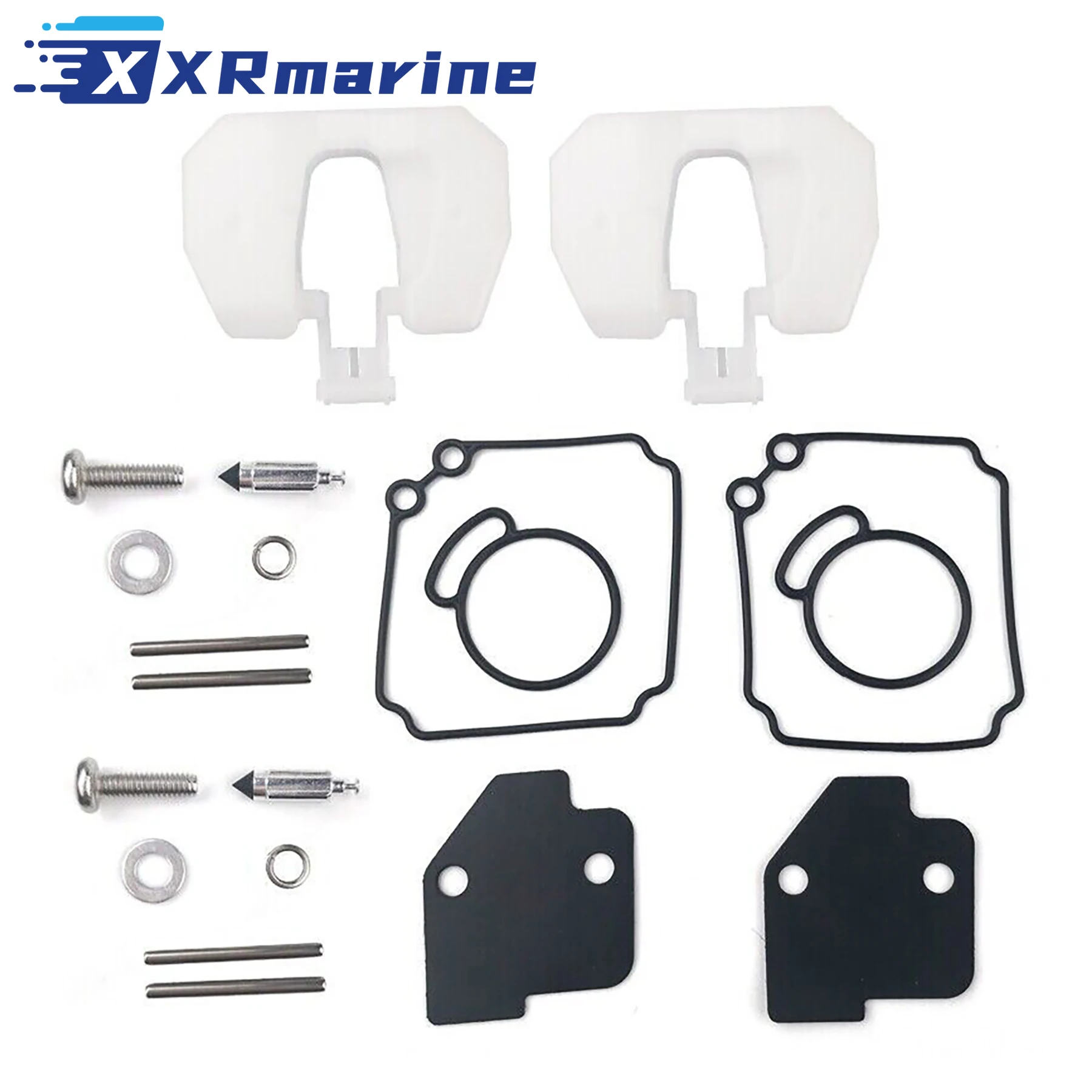 Carburetor Repair Kit For Yamaha Outboard 2-Stroke Engines 20HP 25HP OE: 6L2-W0093-00 For Fuel System Sierra: 18-7739