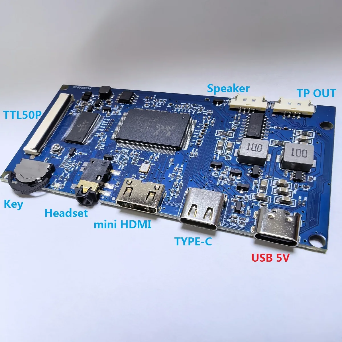 LCD Screen TTL50P Multifunction Driver Board HDMI Type-C USB All-in-One Board