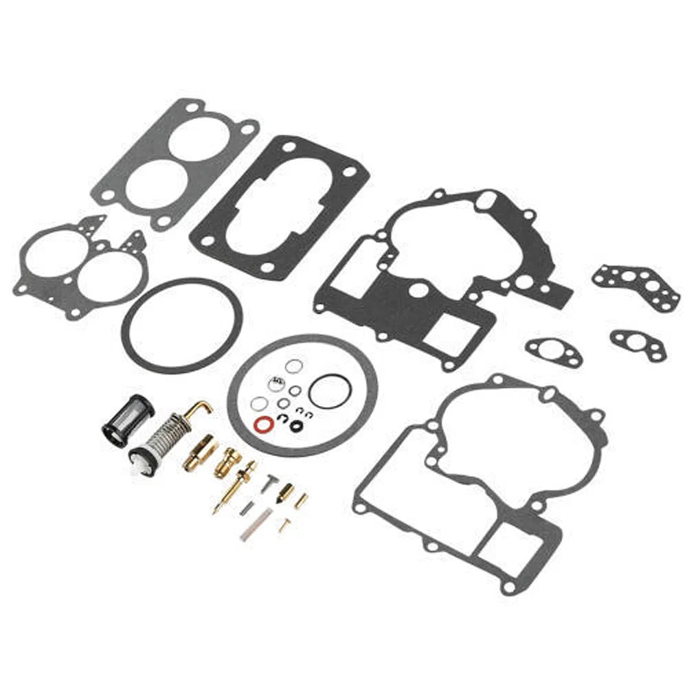 Kit di ricostruzione carburatore 3302- 804844002 per Mercruiser Marine 2Barrel 3.0L 4.3L 5.0L 5.7L