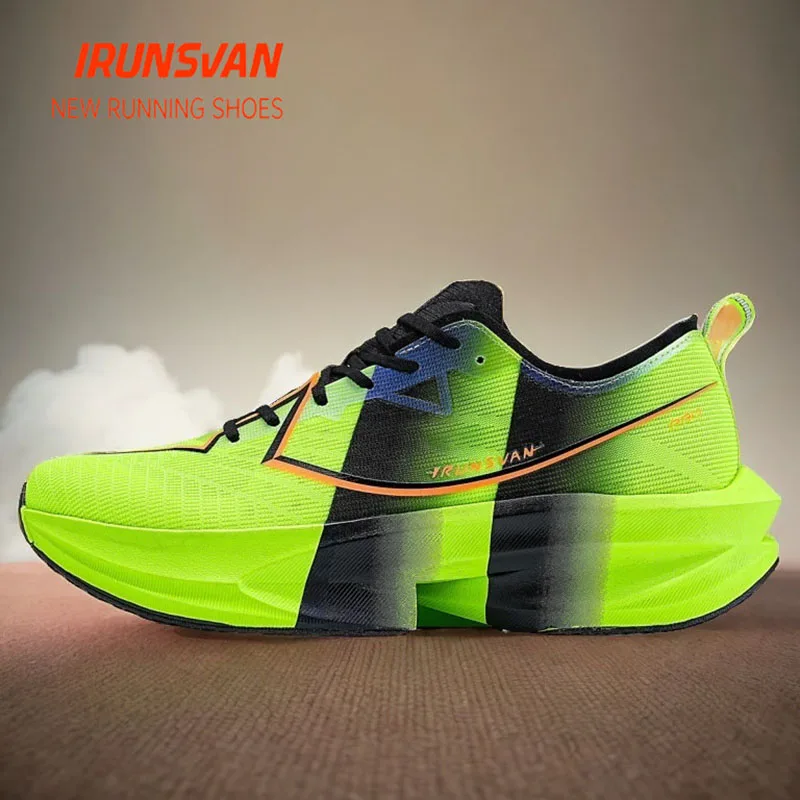 รองเท้าวิ่ง IRUNSVAN Feisu 5.0 แผ่นคาร์บอนเต็มแผ่น รองรับแรงกระแทก นุ่ม ยืดหยุ่น สำหรับวิ่งมาราธอน 男女 24135