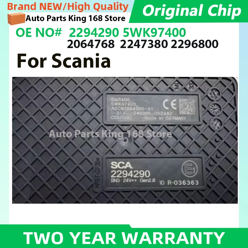 Nox Sensor 2294290 5WK97400 2064768 2247380 2296800 5WK97401 2294291 2064769 2247381 2296801 For Scania Euro 5 6 Series P Truck