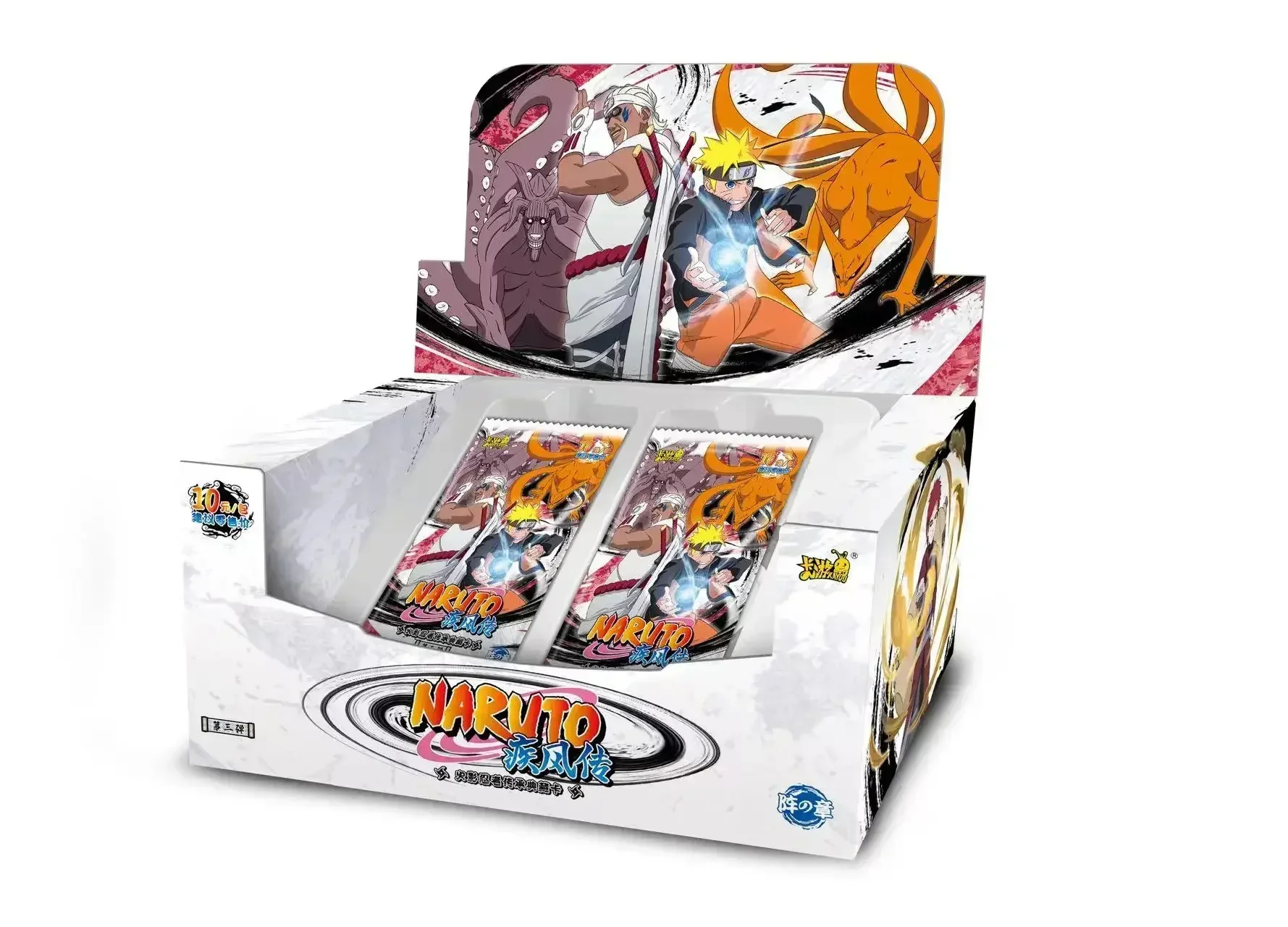 Kayou Echte Naruto-Kaart Geërfde Verzamelkaart Ninja-Leeftijd Speciaal Pakket Nieuwe Verkoop Anime-Tekenverzamelkaart