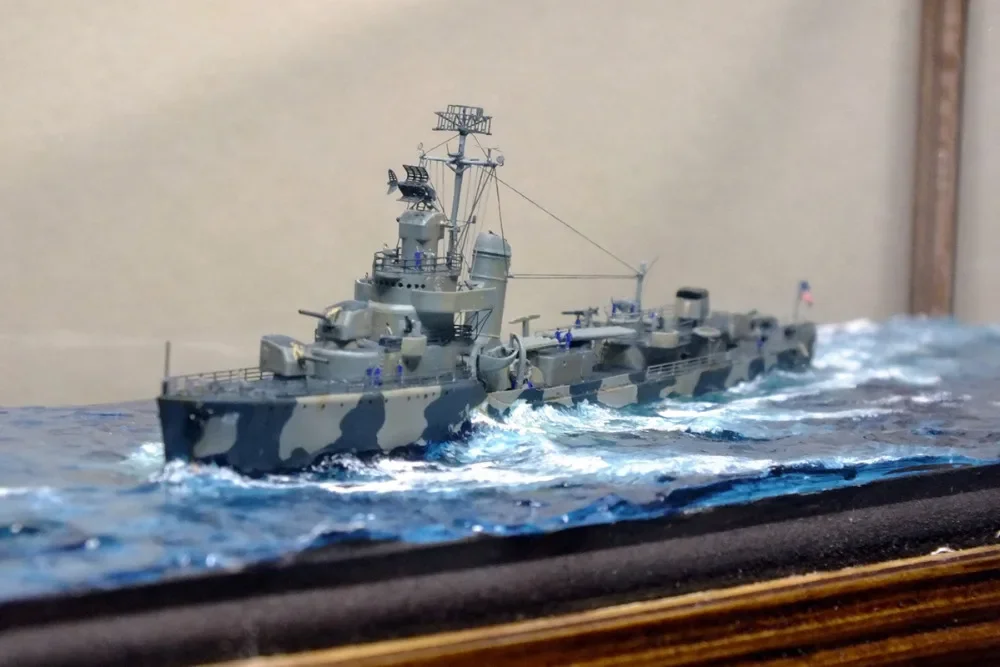 TAMIYA MODEL 1/700 SCALE military models #31911 USS Destroyer DD412 Hammann plastic model kit