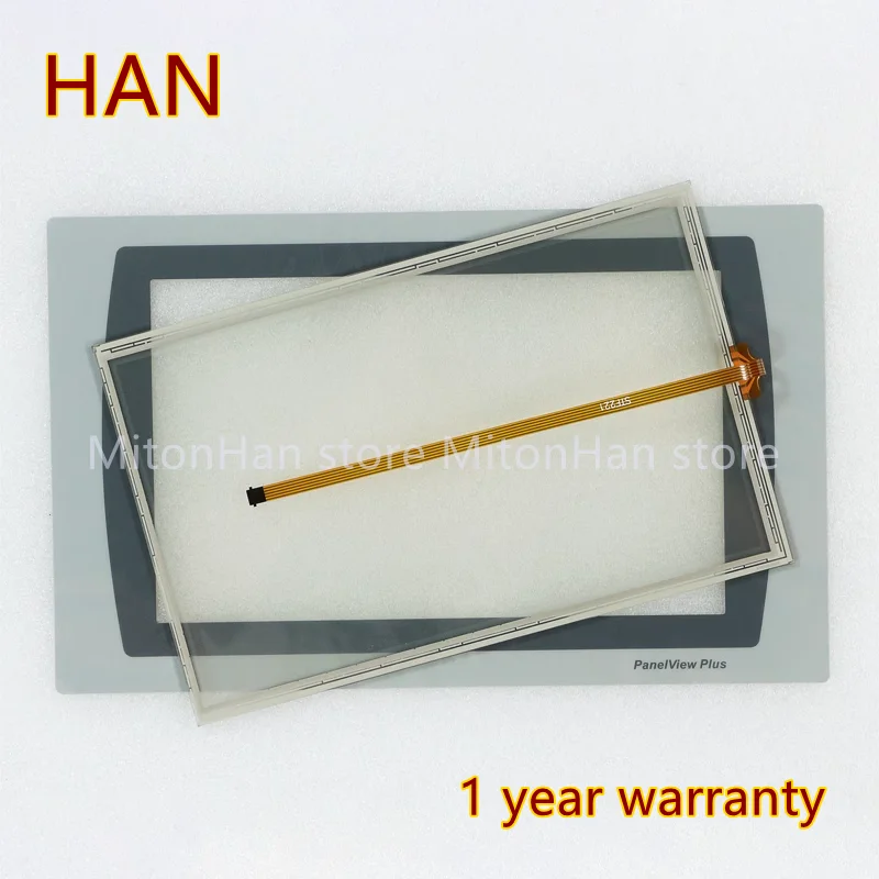 

Brand New For PanelView Plus 7 2711P-T9W22D9P A SER A SER B Touch Panle Screen Glass Protective Film Overlay
