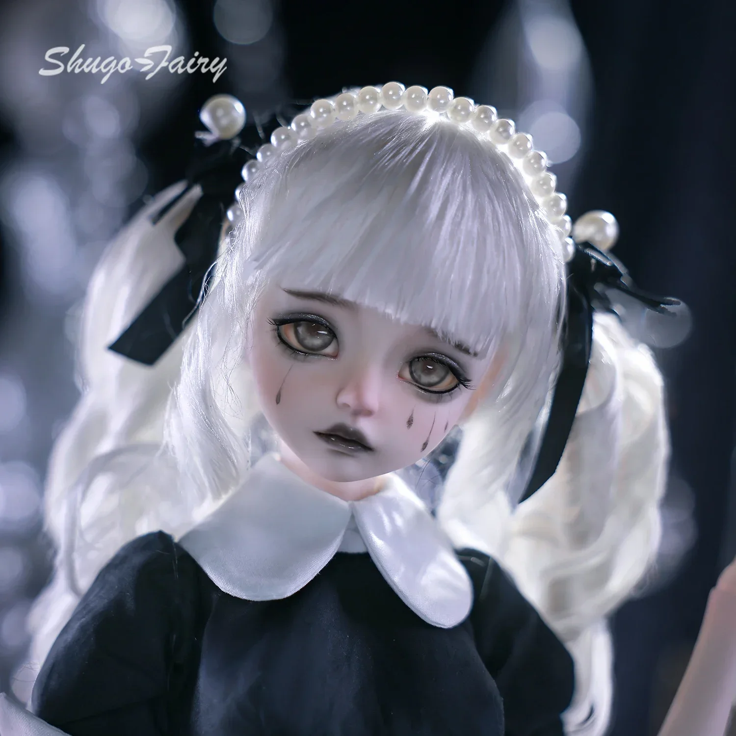 Shugafairy Kikyou Bjd Doll 1/4 Weep Nun Bariy Big Chest Gothic Maiden Religious Style Horror Night Ball Jointed Dolls