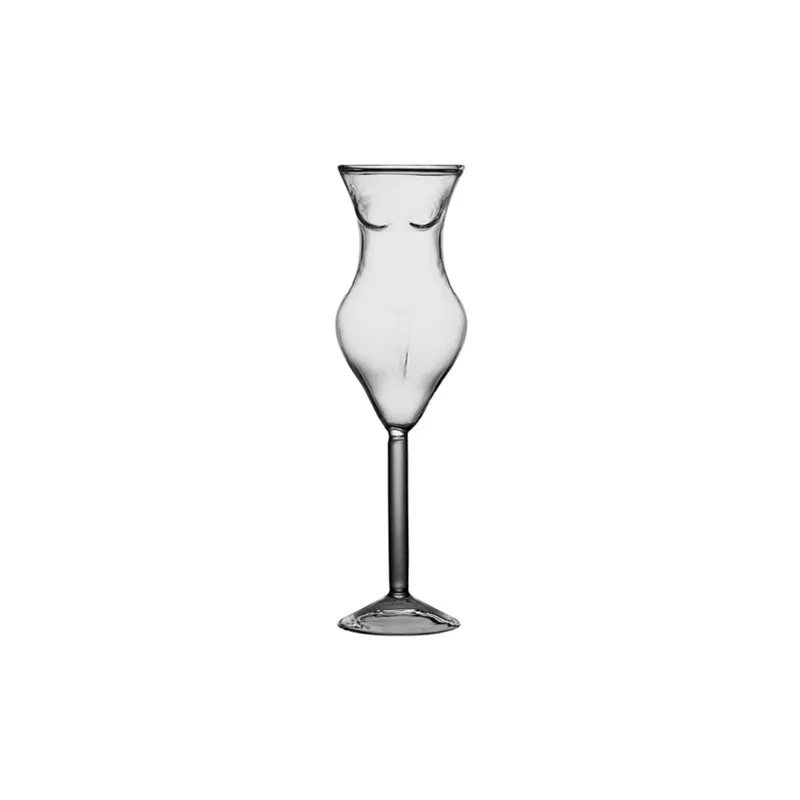 Verre à Cocktail créatif en forme de corps de fille, verre en cristal, gobelet à vin, Champagne, Borosilicate, beauté