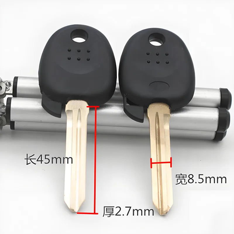 

20 шт., необрезанный ключ, заготовка для Hyundai Accent Sonata NF Elantra, автомобильный транспондер, замена ключа, без чипа