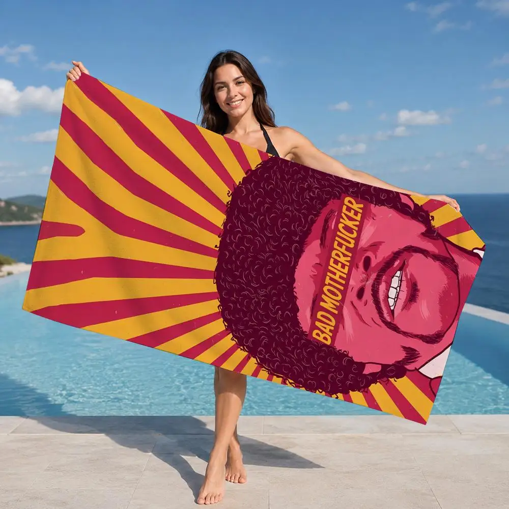 Pulp Fiction Towel ultra-fine fiber quick drying absorbent towel, beach swimming vacation beach towel