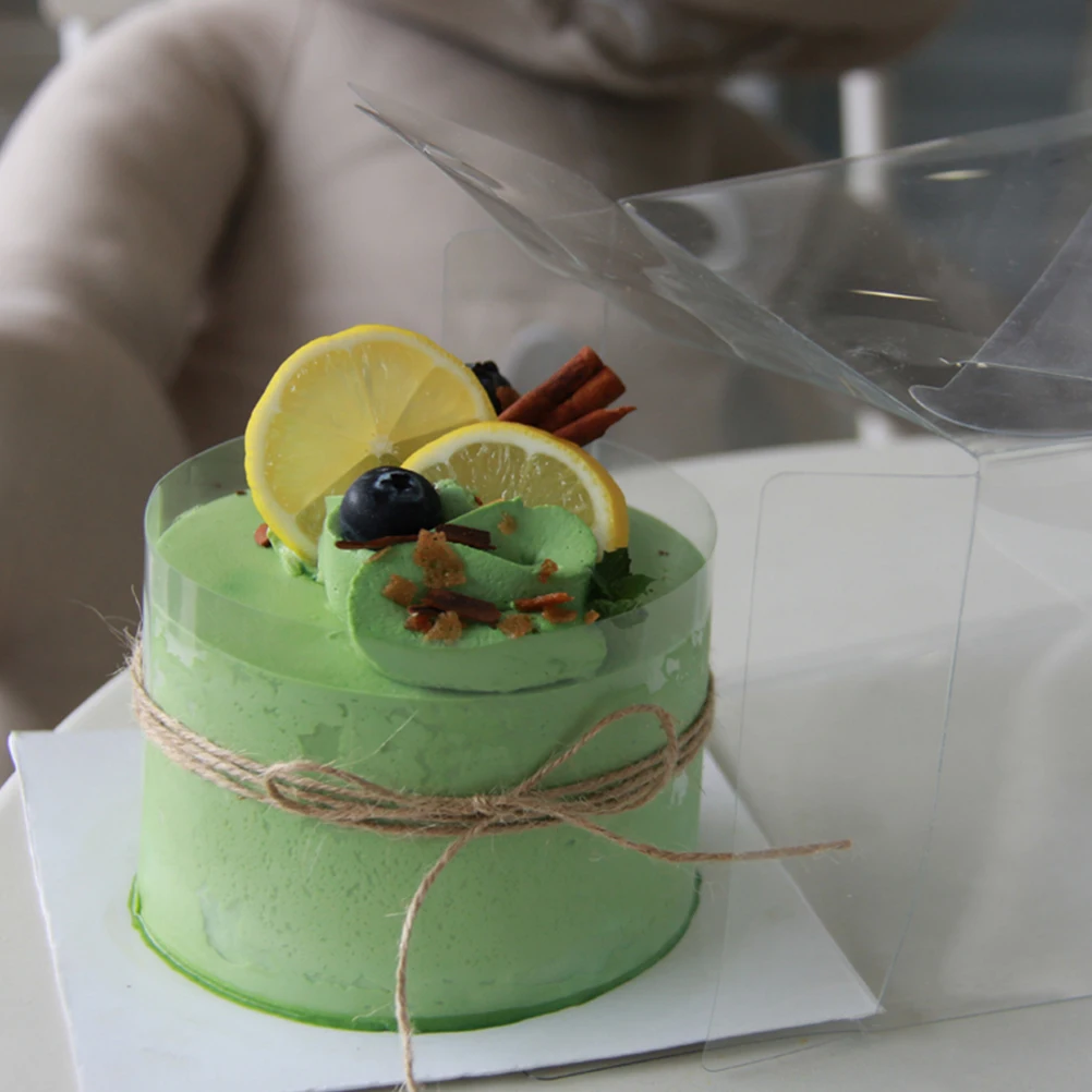 

Cake Border Food Grade OPP Transparent Cake Collar Creative Surround Accessories Party Supplies Mousse Decor Tool Lightweight