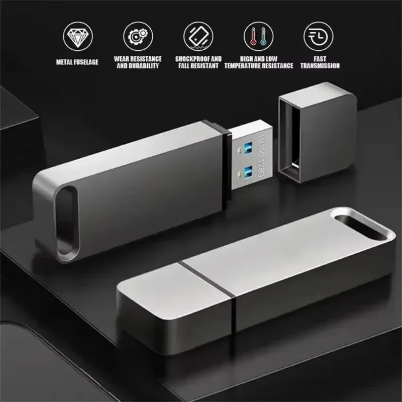 Original Pen Drive 64G USB 3.2 Flash Drive High-Speed Pen Drive Type C Metal USB Memory For Computer Storage Devices