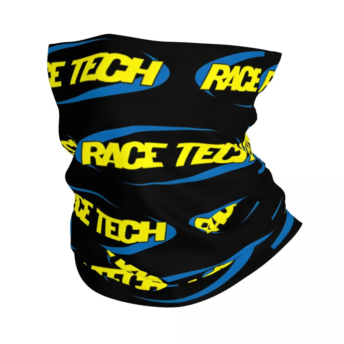 A Racer Cant Be Calm Racetech Racetech Bandana Neck Cover Motocross Face Mask Running Unisex Adult Windproof