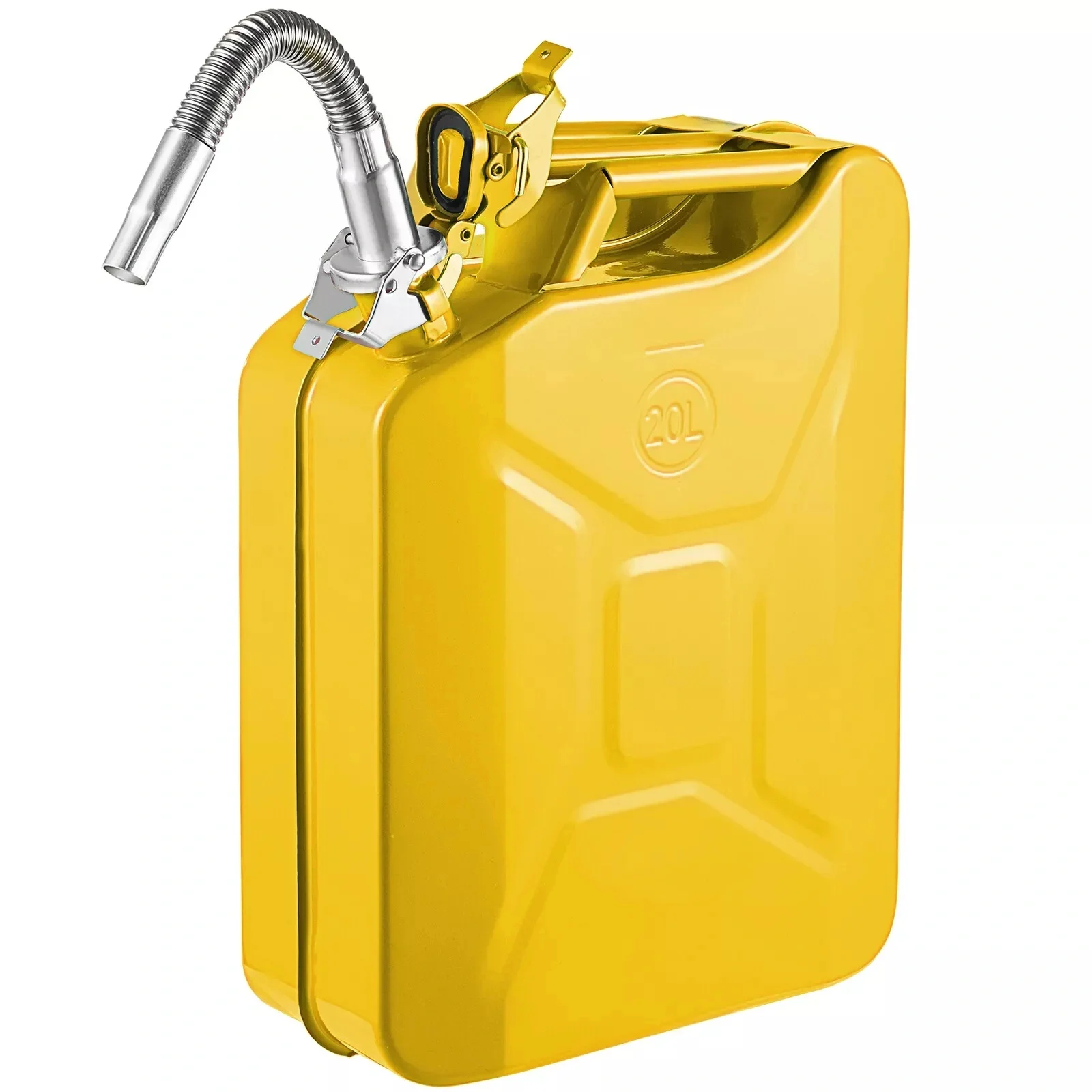 

Oil Can 5.3 Gal / 20L Fuel Can with Flexible Spout for Cars Yellow