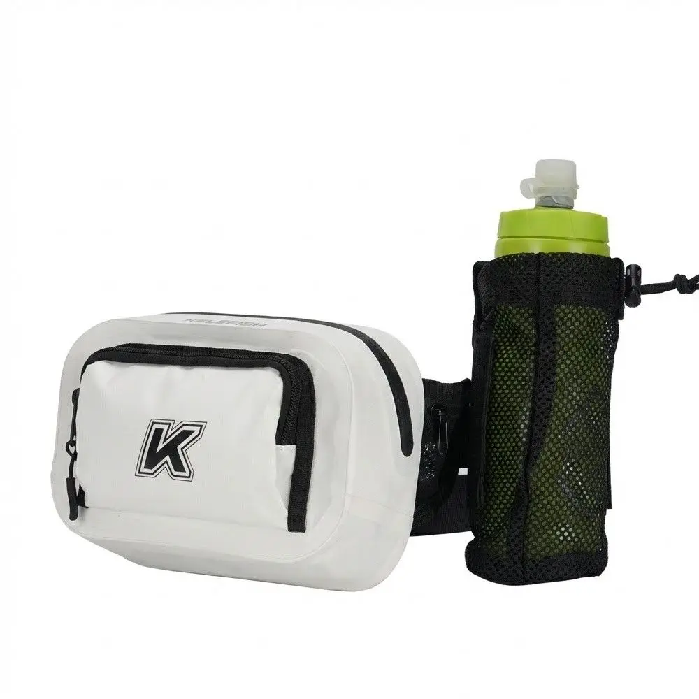 

New sports waist bag with water bottle bag expansion, large capacity, waterproof fabric, wear-resistant upgrade