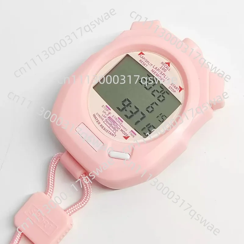 DT495B Three Rows Of 100 Memory Stopwatch Competition Special Coach Referee Waterproof