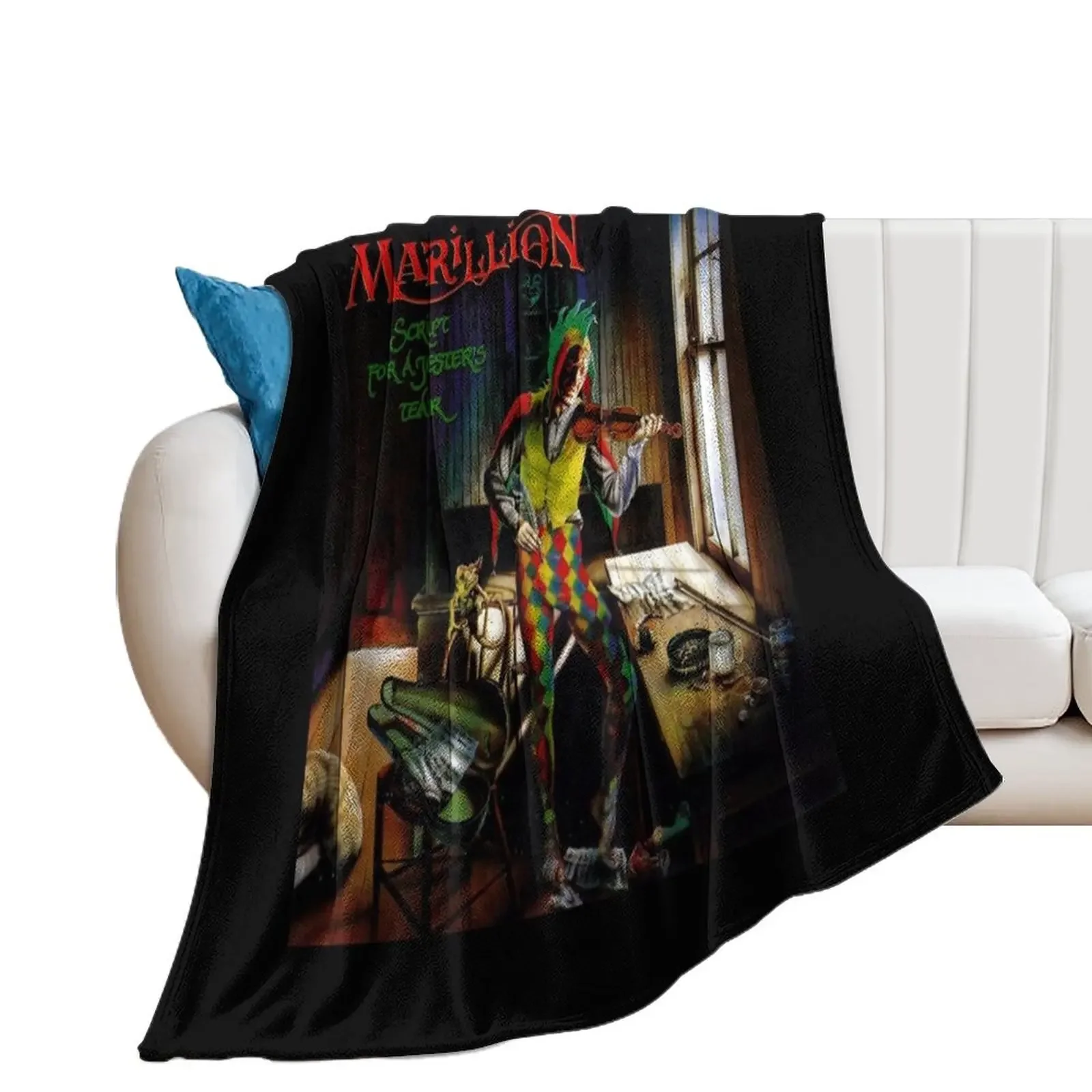 Marillion Band Music Logo Throw Blanket Thin for babies Weighted Blankets