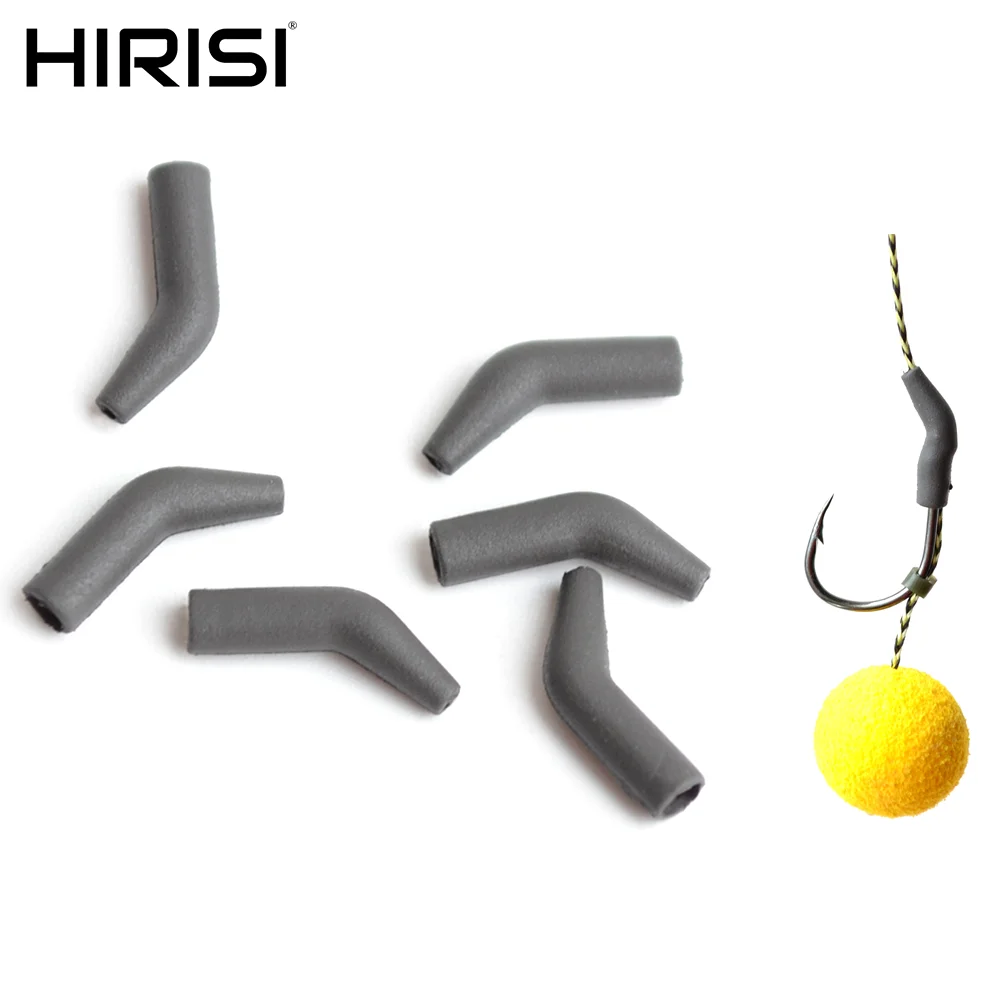 HirisiTK 10pcs Tungsten Hook Kickers Anti Tangle Sleeve Line Aligner AT190