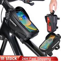 Bicycle Bag Waterproof Touch Screen Cycling Bag Top Front Tube Frame MTB Road Bike Bag Phone Case Bike Accessories