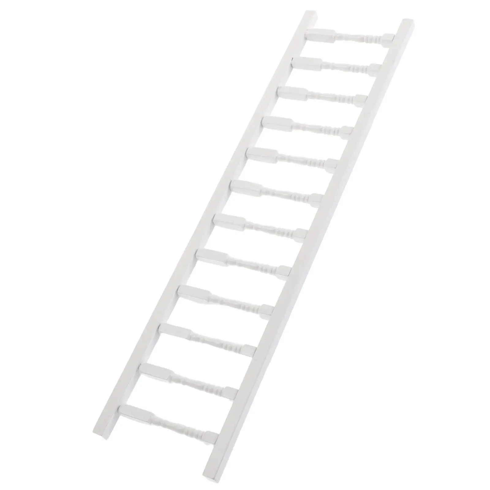 Miniature 1 12 Scale Wooden Ladder for Dollhouse Decoration DIY Craft Micro Landscape Furnishing Mini Garden Ladder