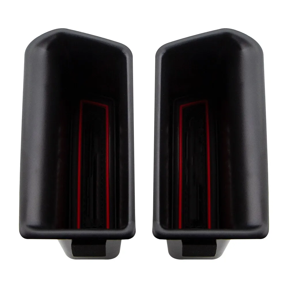 ل Volkswagen VW أطلس Teramont 2017 2018 2019 2020 2021 سيارة تجديد الباب صندوق تخزين درابزين صندوق اكسسوار سيارات التصميم #2