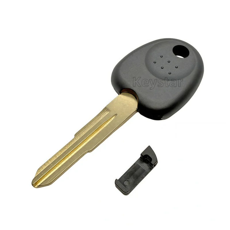 keystar 10pcs/bag HYN6R Car Non-Transponder Key Shell Chip Less Spare Ignition Key for Hyundai Grandeur Santa Sonata Target