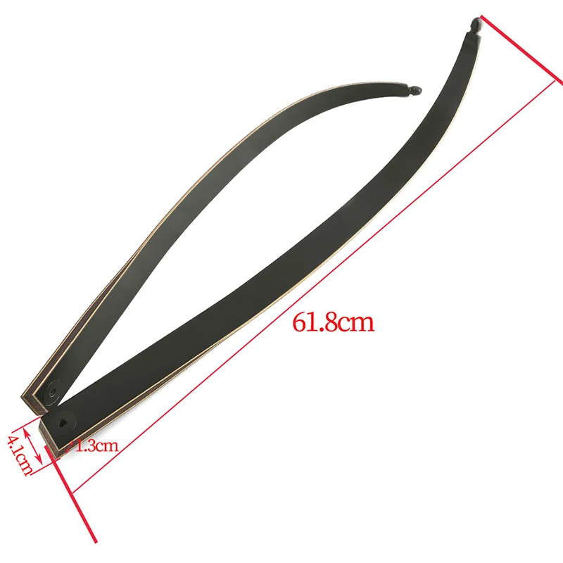 60 "Busur Recurve 20-60Lbs Busur Panahan Pemburu Amerika Busur Laminasi Busur Tungkai Kiri/Kanan Latihan Menembak Luar Ruangan